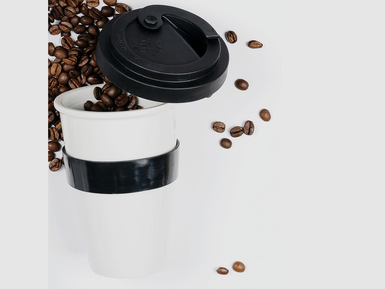 Porcelain Coffee Mug TO-GO-CUP, image 5 of 7