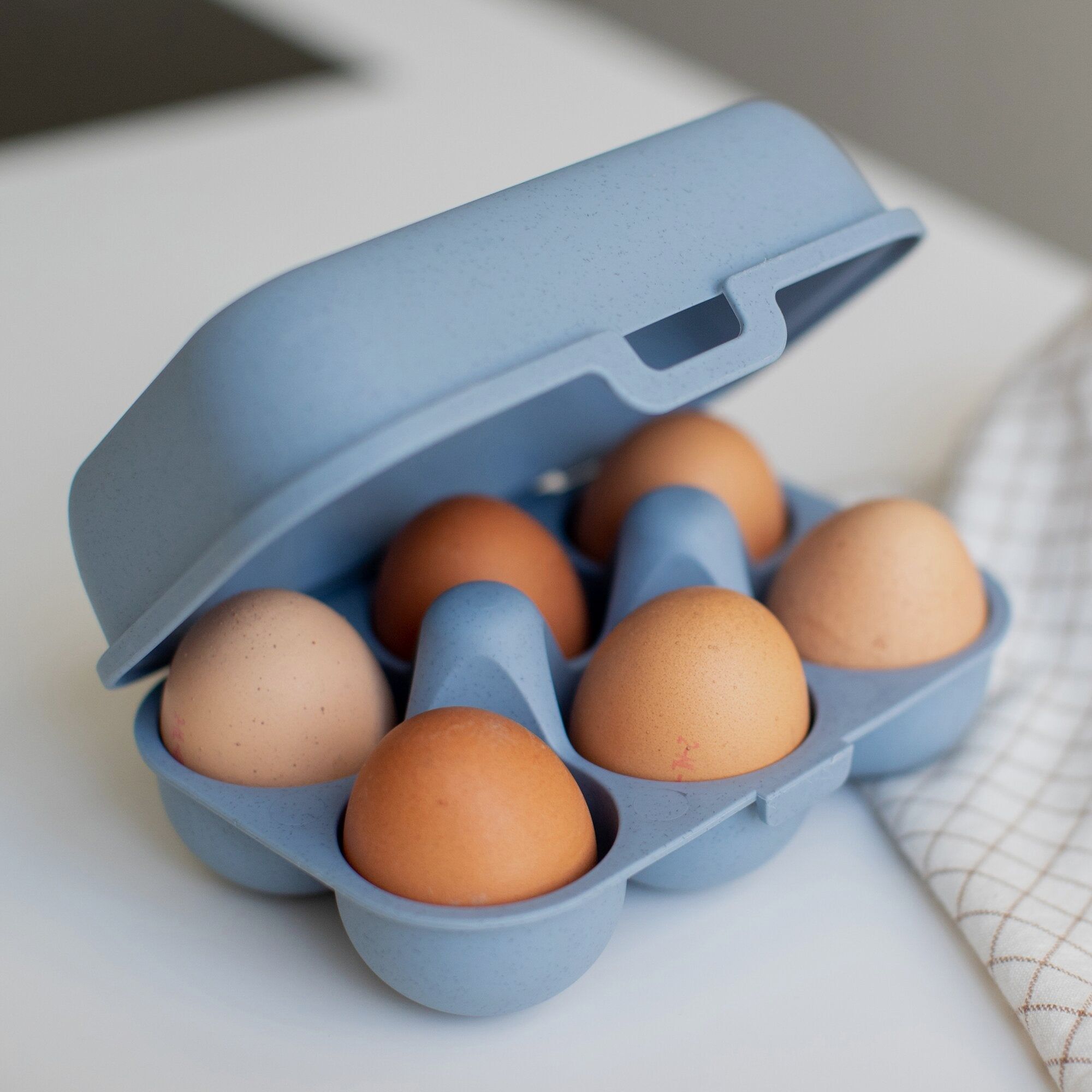 Scatola per uova mini EGGS TO GO, sabbia, immagine 6 di 12