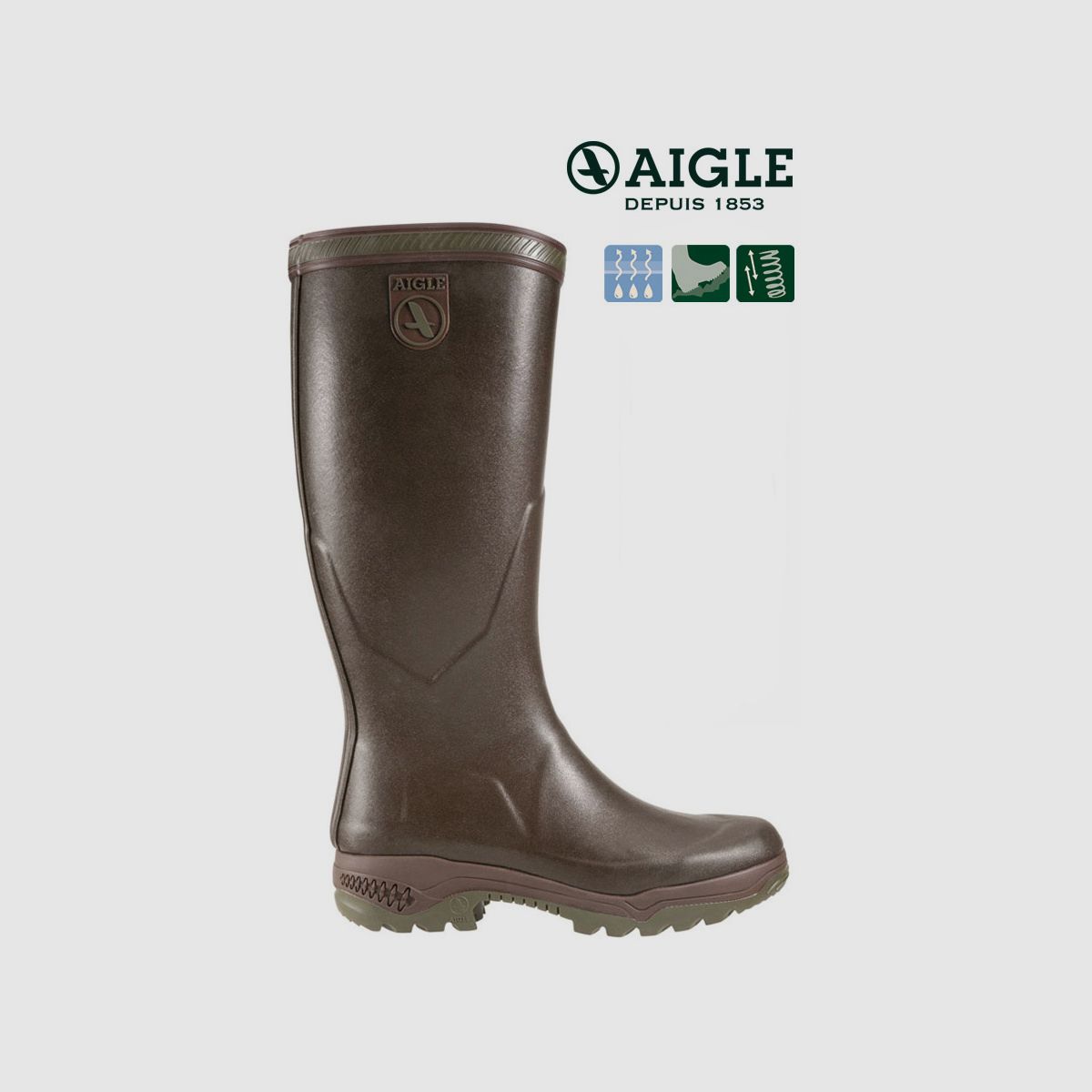 AIGLE PARCOURS® 2 Jersey braun