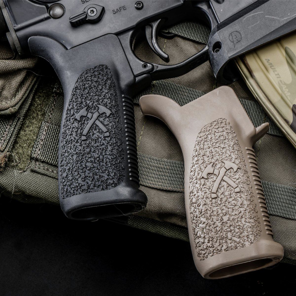 BCM - Chwyt Pistoletowy Mod 4 Jack Carr Edition - Czarny - BCM-GFG-MOD-4JC-BLK, zdjęcie 6 z 7
