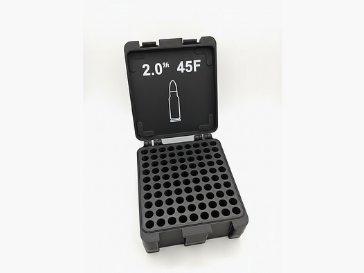 Boîte à munitions Filamelt / .223 Remington / 'couvercle pliant / verrou' / boîte à cartouches, boîte à munitions