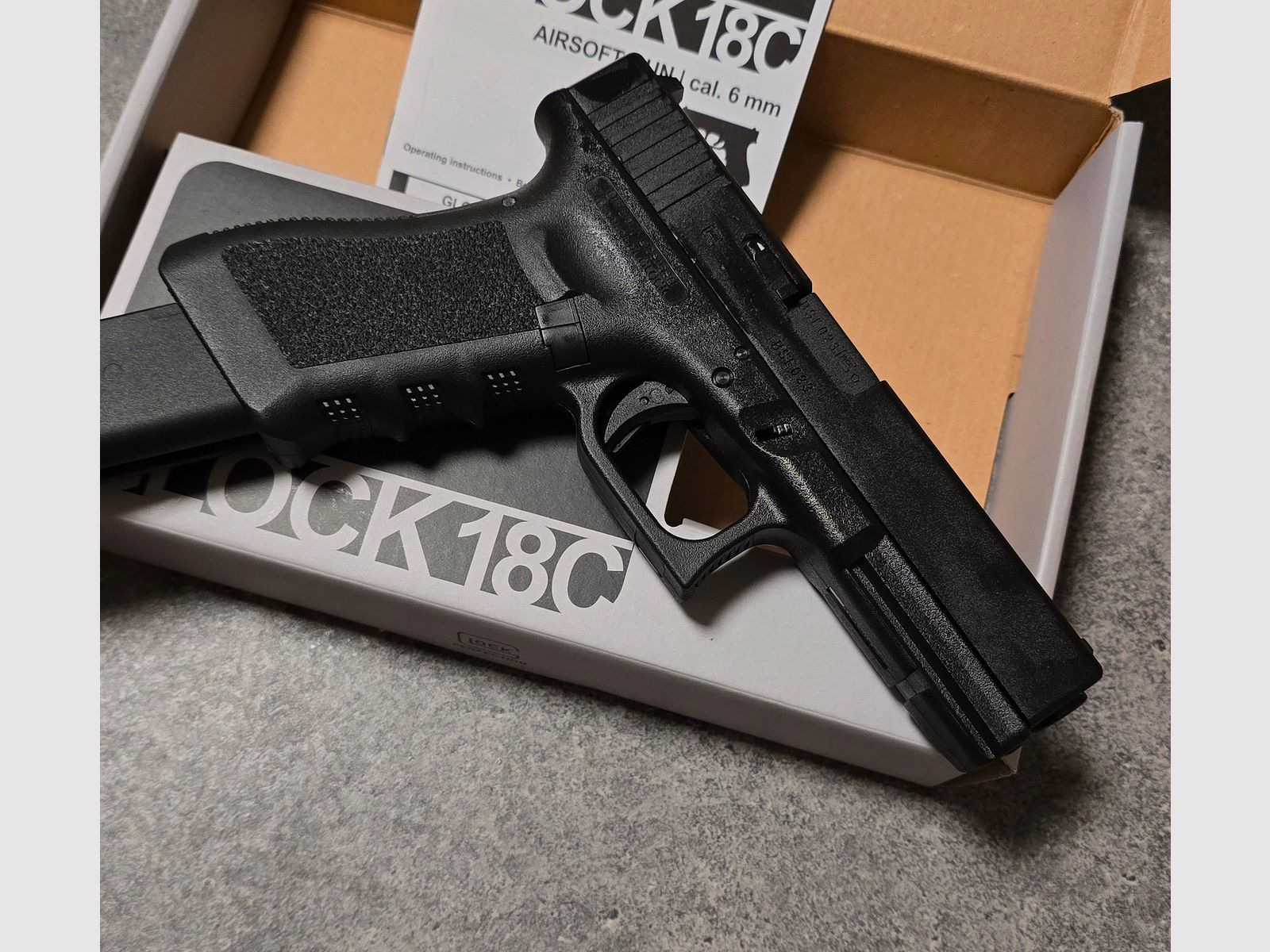 Glock 18C 6 mm GBB Airsoft Softair