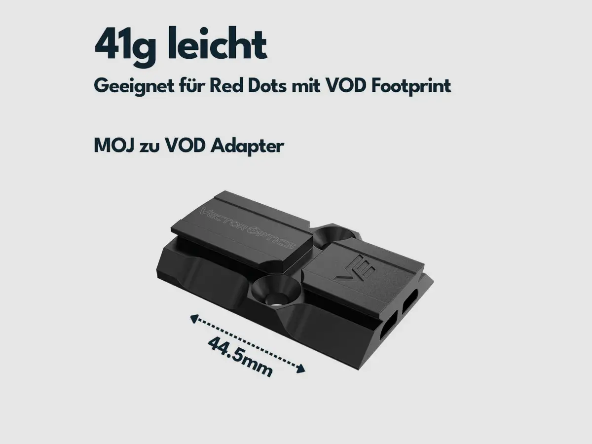 Vector Optics SCFRM-13 Adattatore MOJ/RMR a VOD, immagine 2 di 5