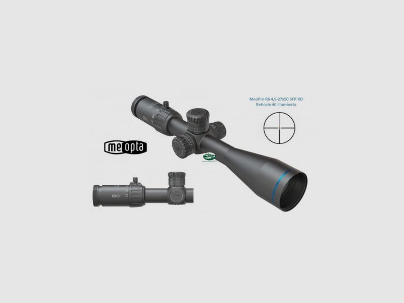 Meopta Optik Meopro R6 4,5-27x50 SFP RD Fadenkreuz 4C Art.394122 MEOPTA, Bild 1 von 2