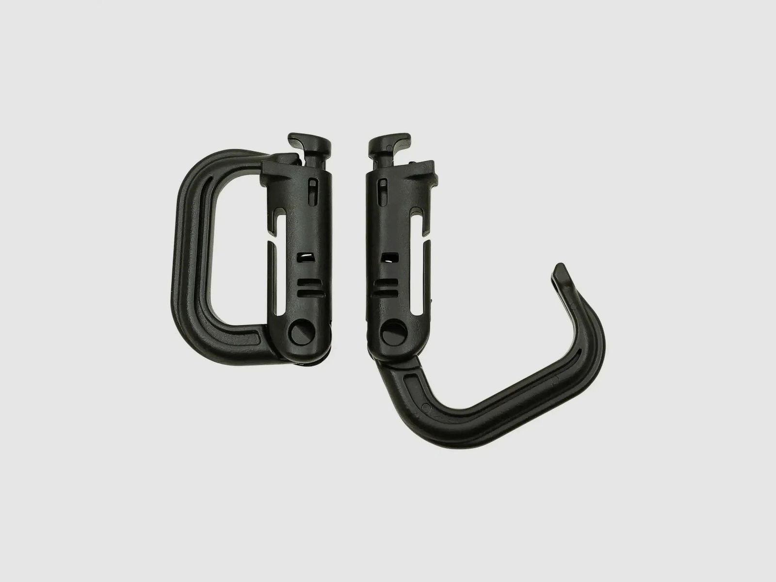 MFH MFH Karabiner Plastik Molle 2-pak - Czarny