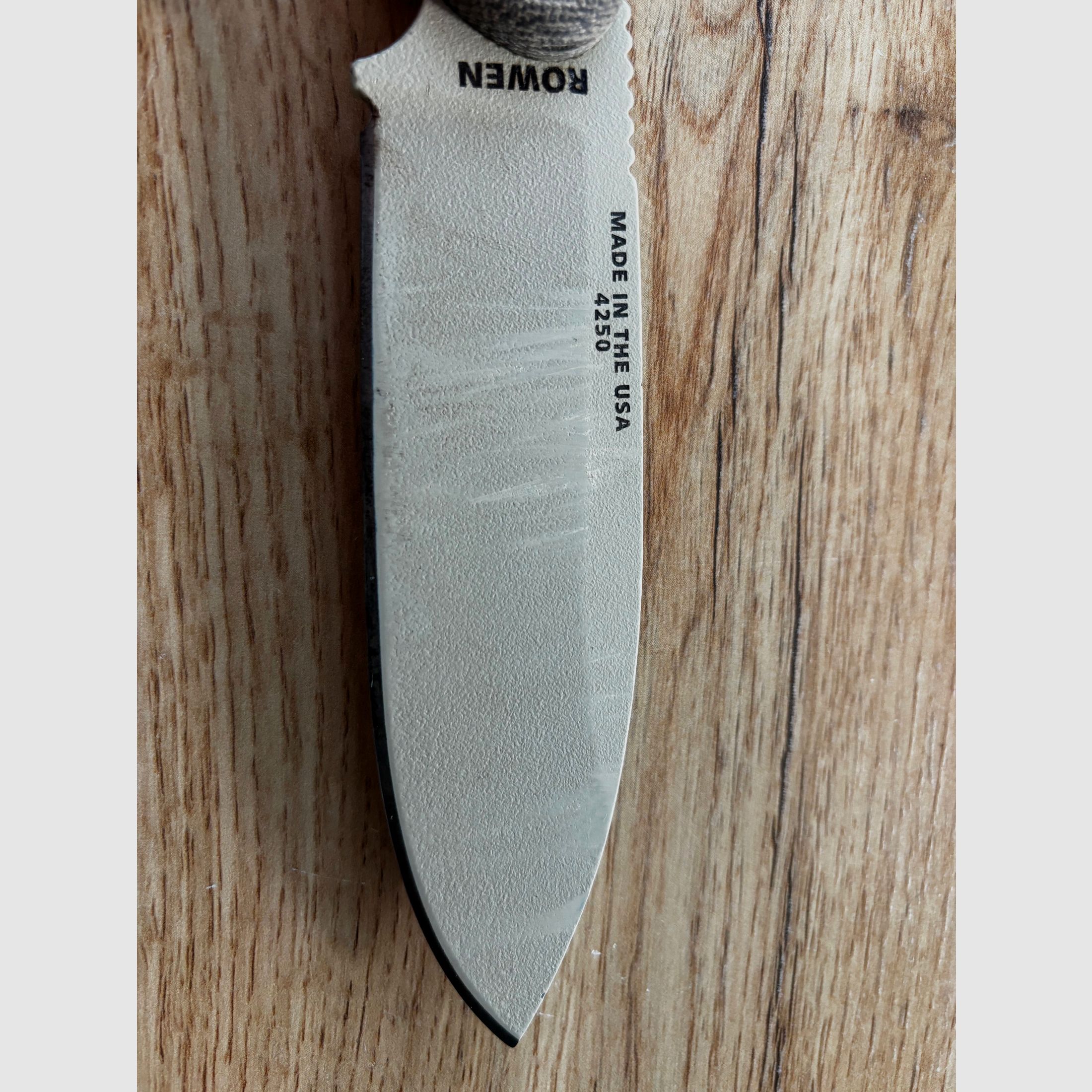 Esee - Laser Strike Tan - mit Skull Logo ( selten ) - aus Sammlung 