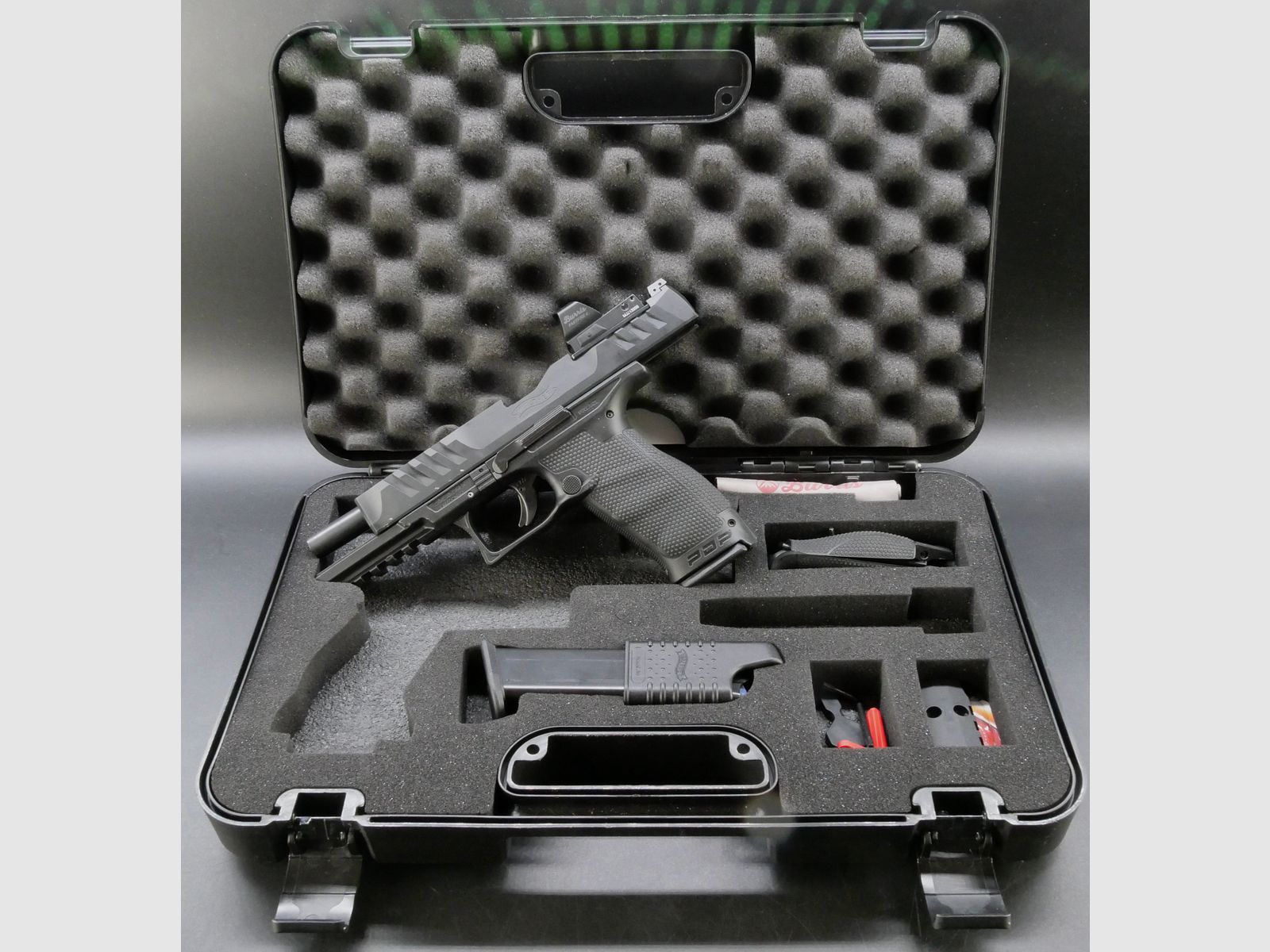 Gebrauchtwaffe WALTHER PDP FS 5.0´" 18R 9x19 OR INT Pistole 9mm Luger OHNE Burris Fast Fire IV