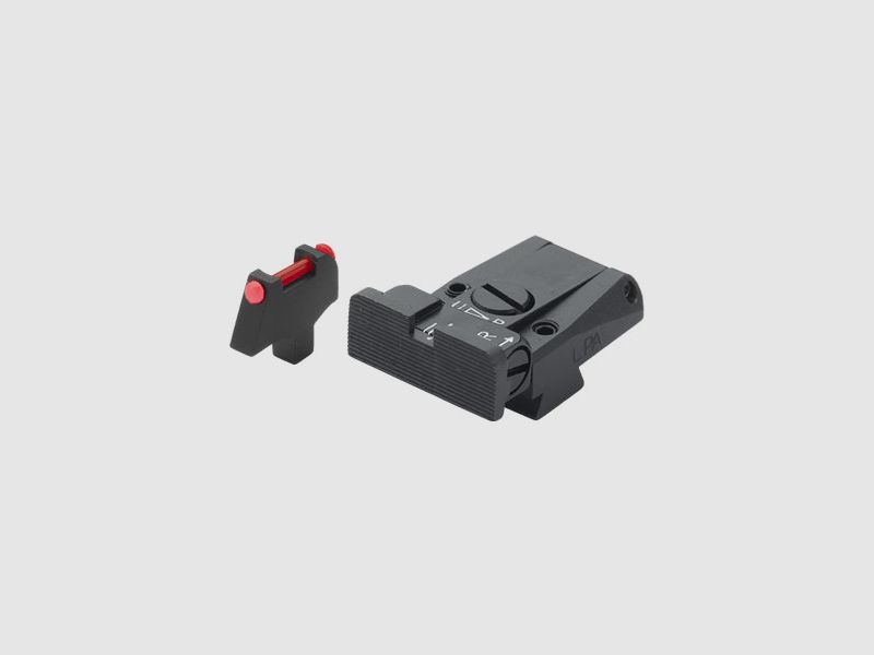 LPA SPR80CT7F Set di mirini micrometrici per Colt Series 80 – Fibra ottica