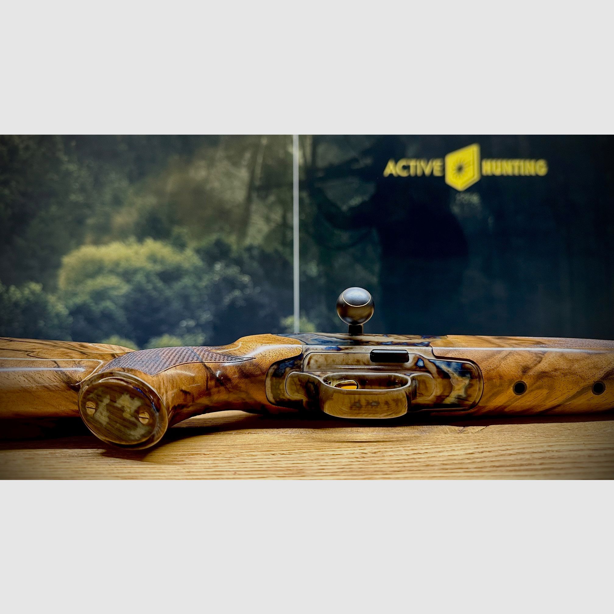 Blaser R8 mit Bunthärtung / HK7 / Stahlsystemkasten&Abzug / stan. Verschluss TRAUMWAFFE, Bild 4 von 8