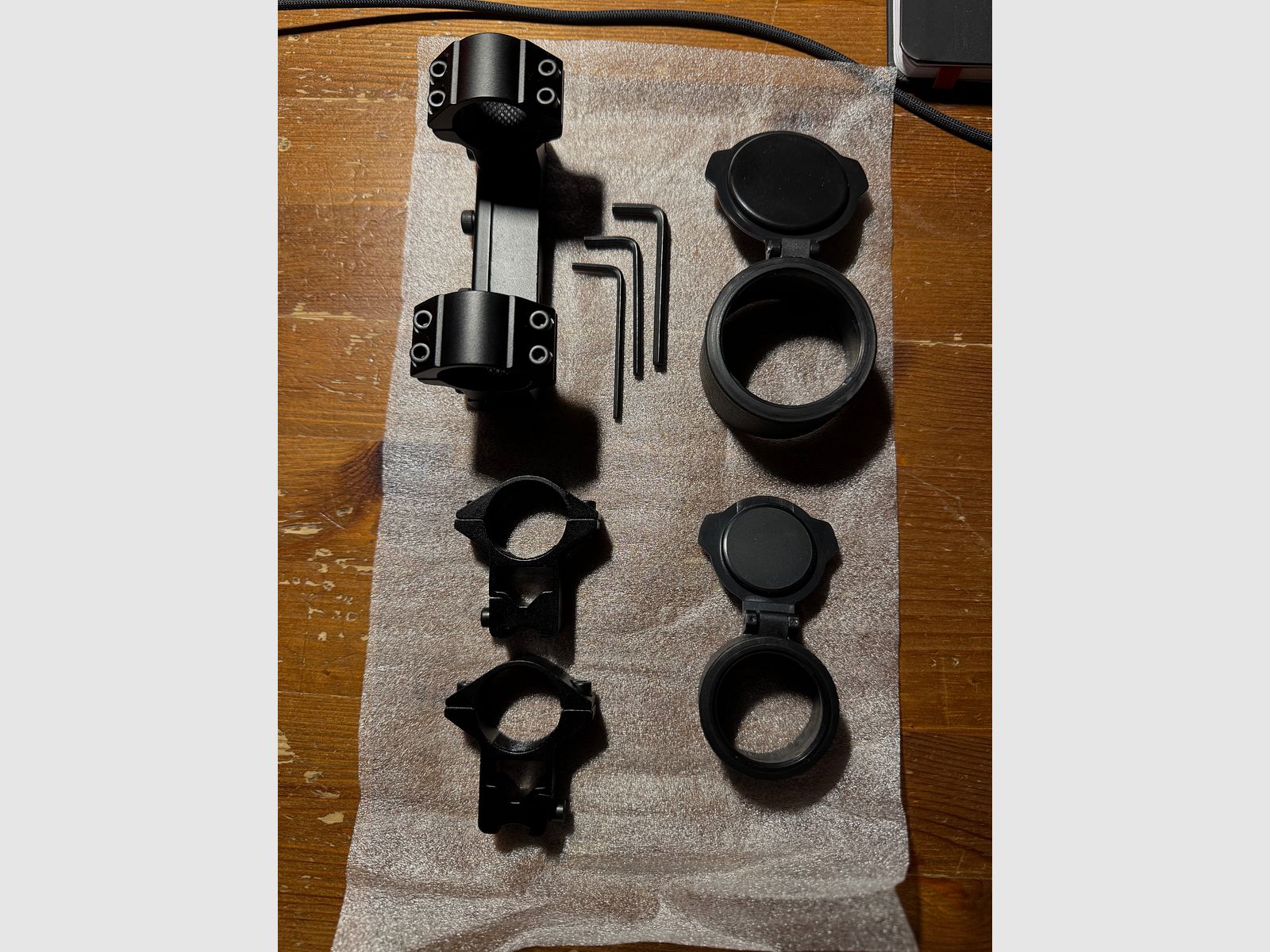 2 x support de lunette HAWKE 1 pouce 25,4 11 mm rail