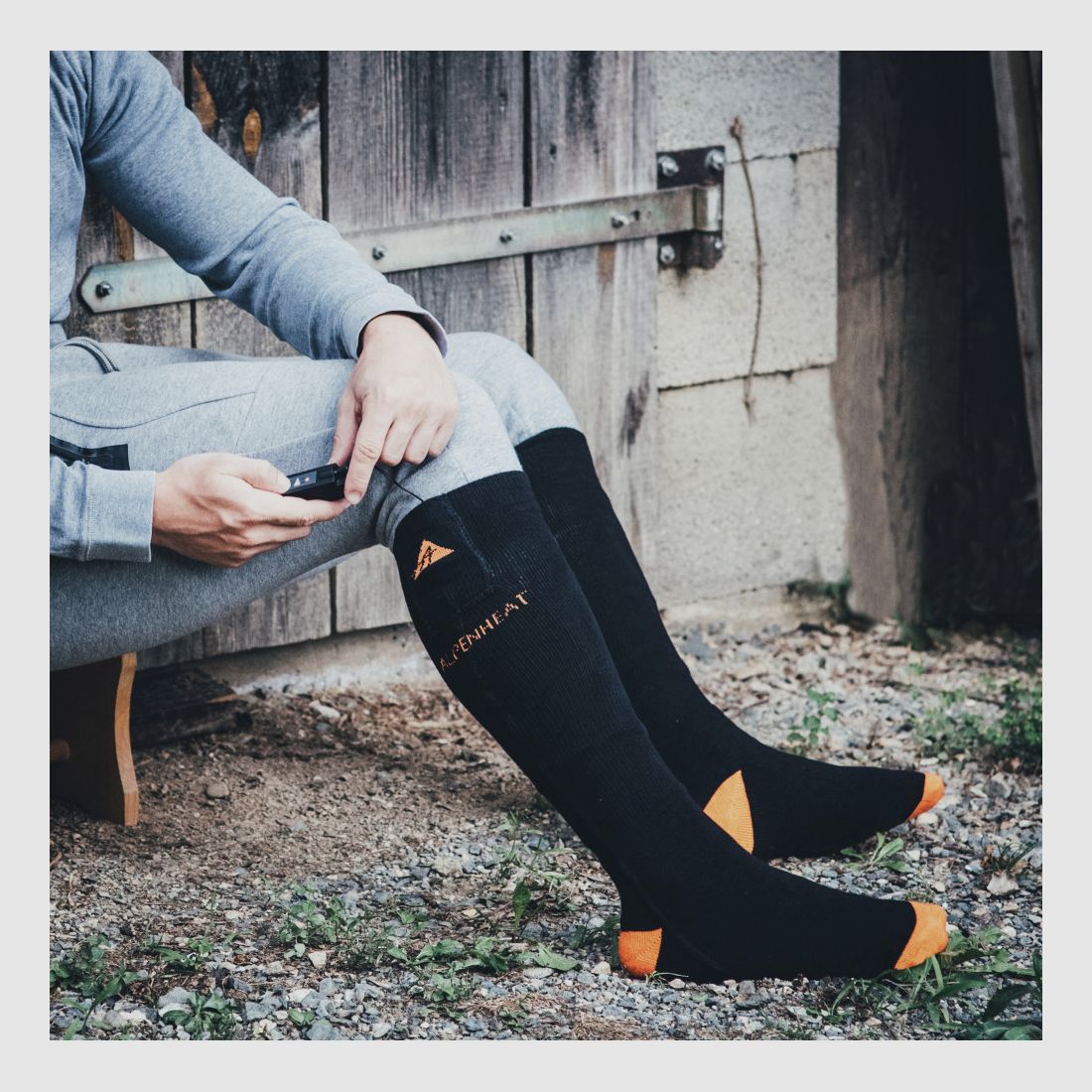Alpenheat Heizsocken FIRE-SOCKS Baumwolle 1 Paar, Bild 3 von 4