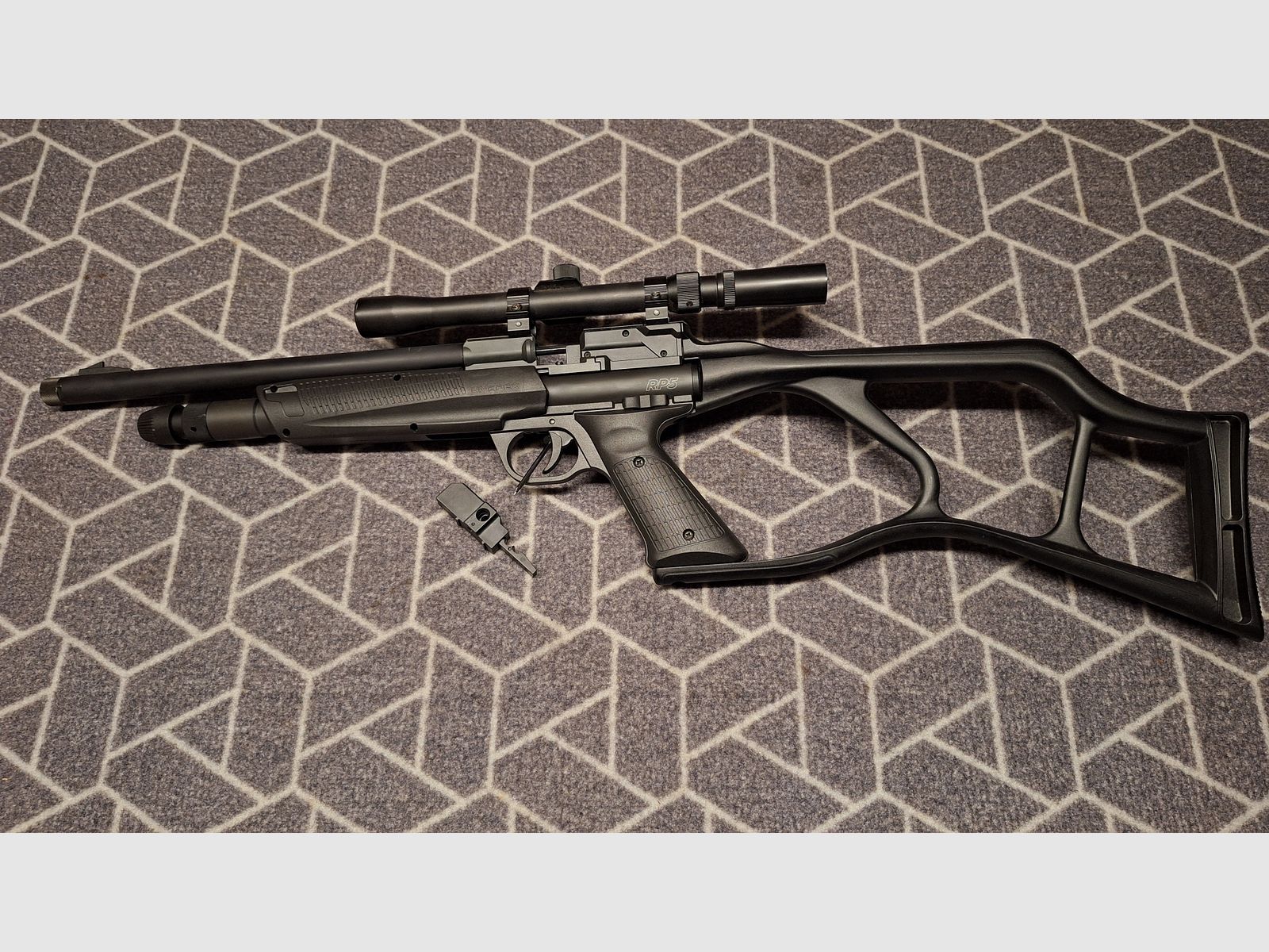 Umarex RP5 5,5 mm CO2 Pump Action Carbine Kit - zeldzaamheid!
