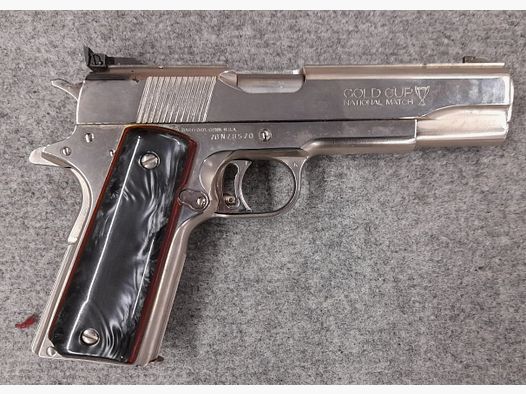 Colt Gold Cup National Match Pistole 45ACP - gepflegt