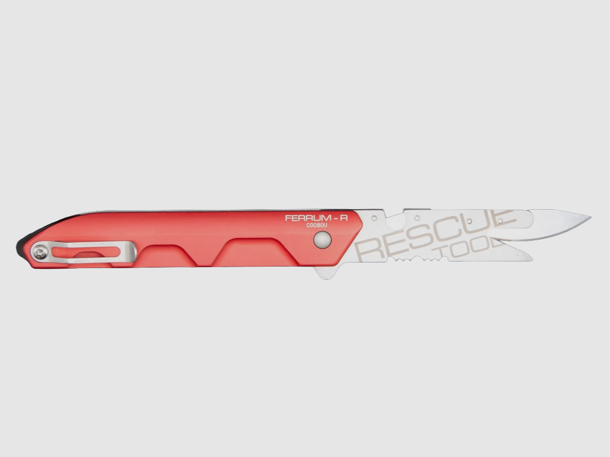 Cuchillo Extrema Ratio Ferrum Rescue Red, imagen 1 de 14