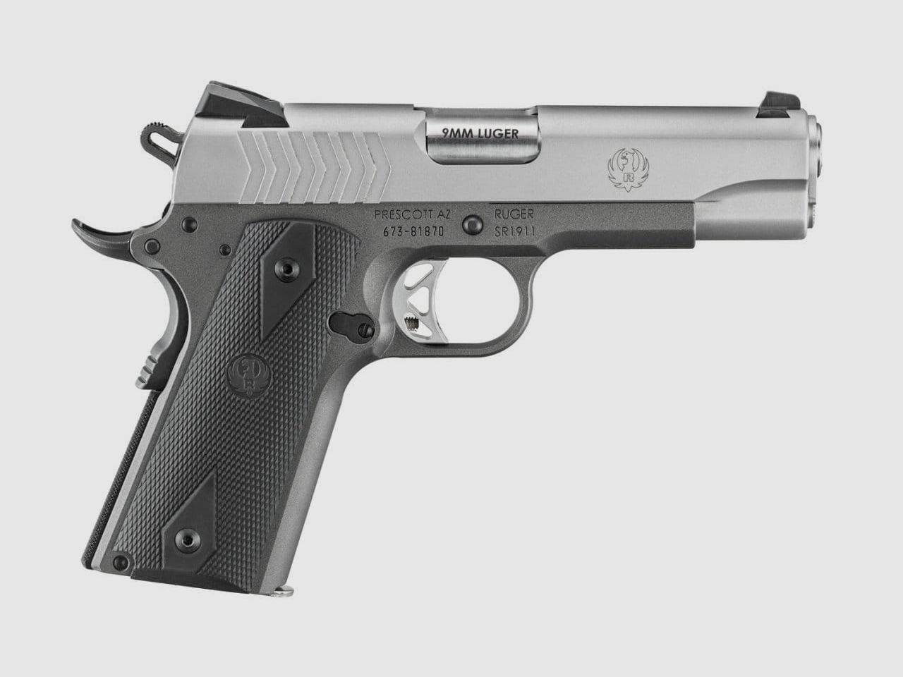 Ruger SR1911 Commander Pistool 9 mm Luger