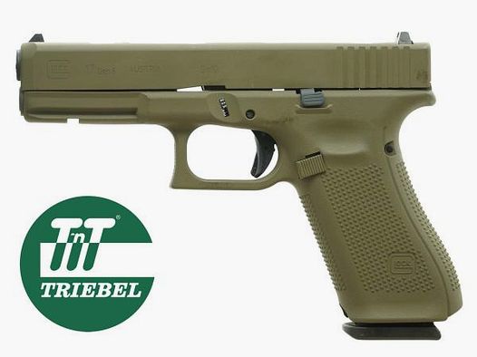 GLOCK Pistol Mod. TnT -17 Gen5 | ODgreen 9mmLuger Cerakote