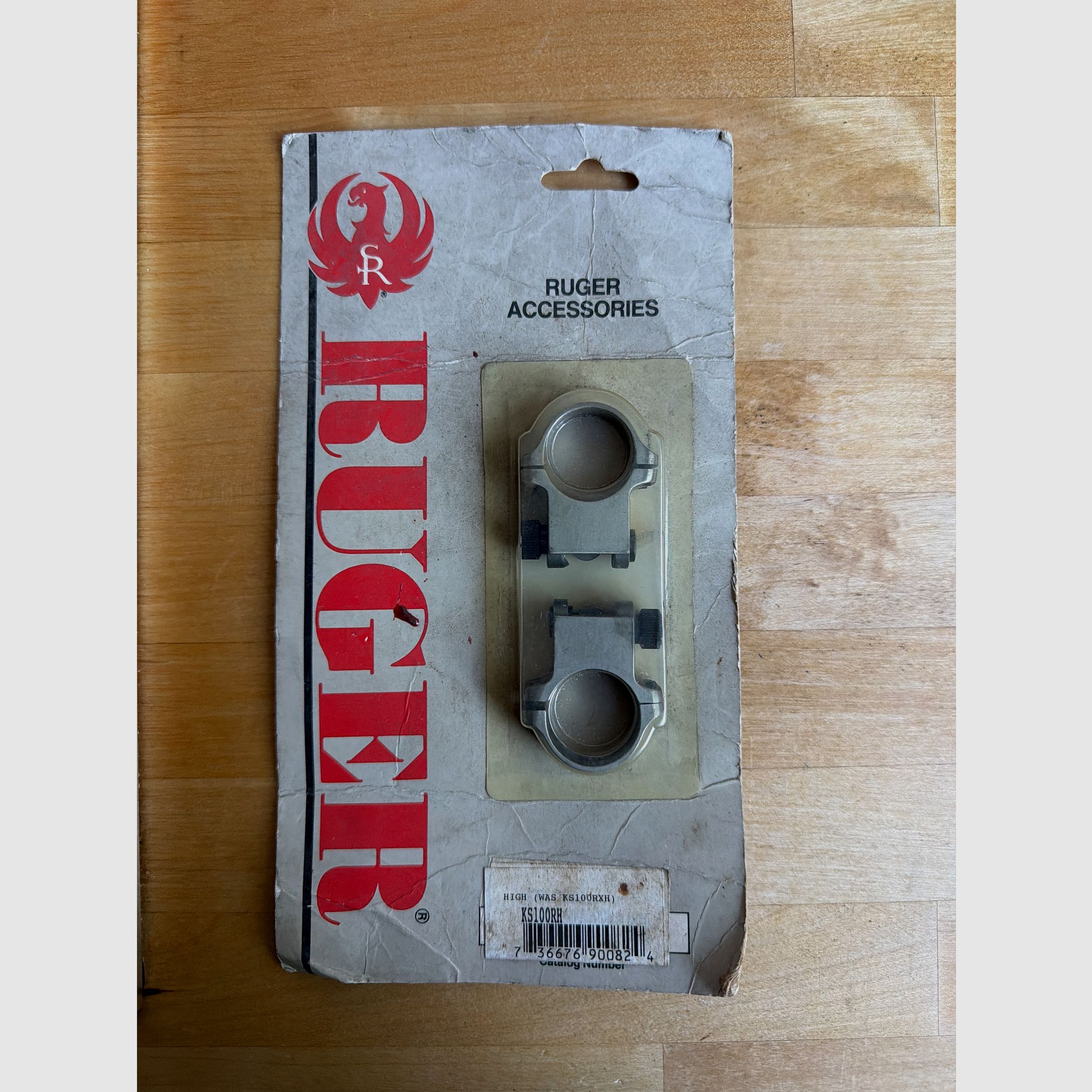 Ruger No.1, 77/22, Mini-14, Mini-30, KS100RH anelli di montaggio 1 pollice