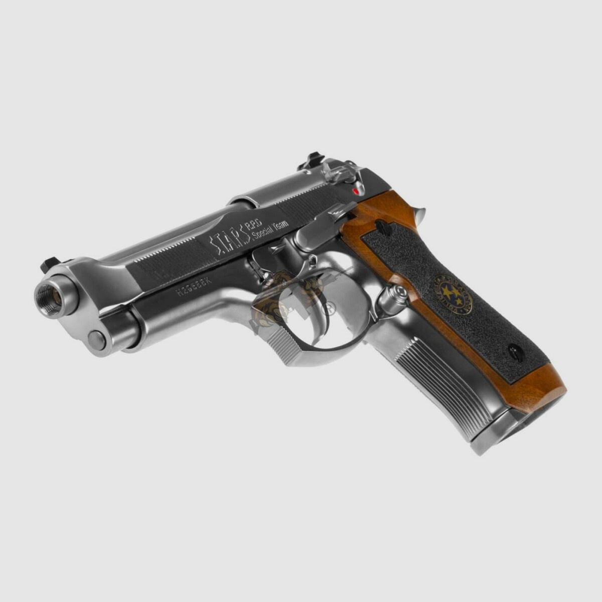 M92 Mod. Samurai Edge Biohazard Chrom Full Metal GBB -F-