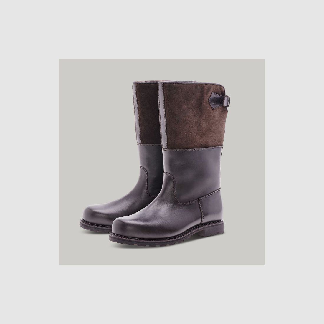 LUDWIG REITER Maronibrater® S.592-D-VD Juchtenleder/Veloursleder Mocca/Dunkelbraun, image 3 of 7