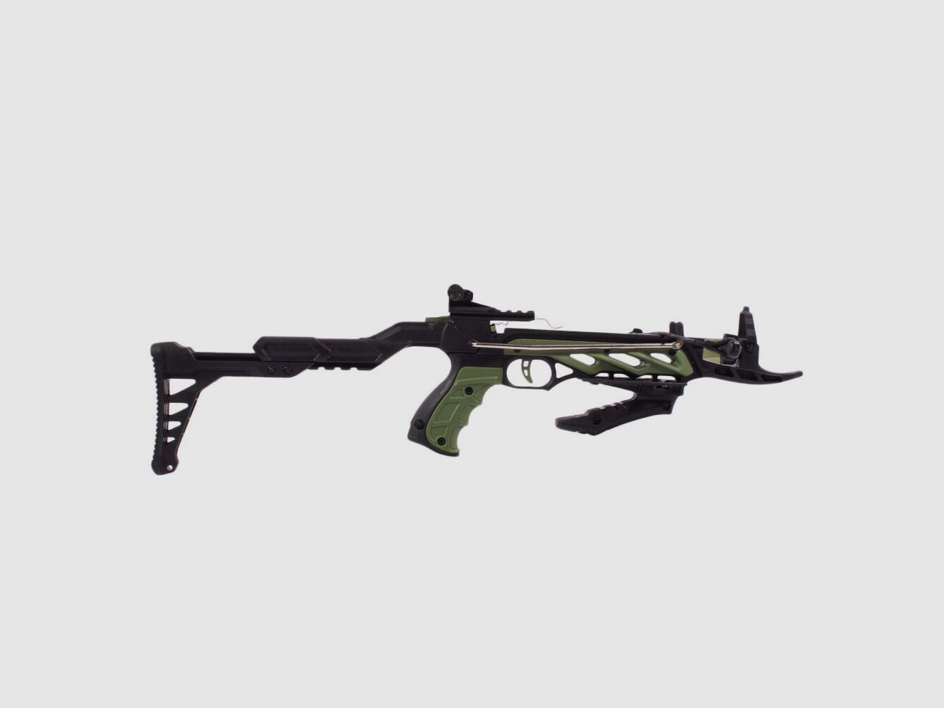 Man Kung Alligator 2 Pistolenarmbrust 80 lbs Dual Tone Oliv
