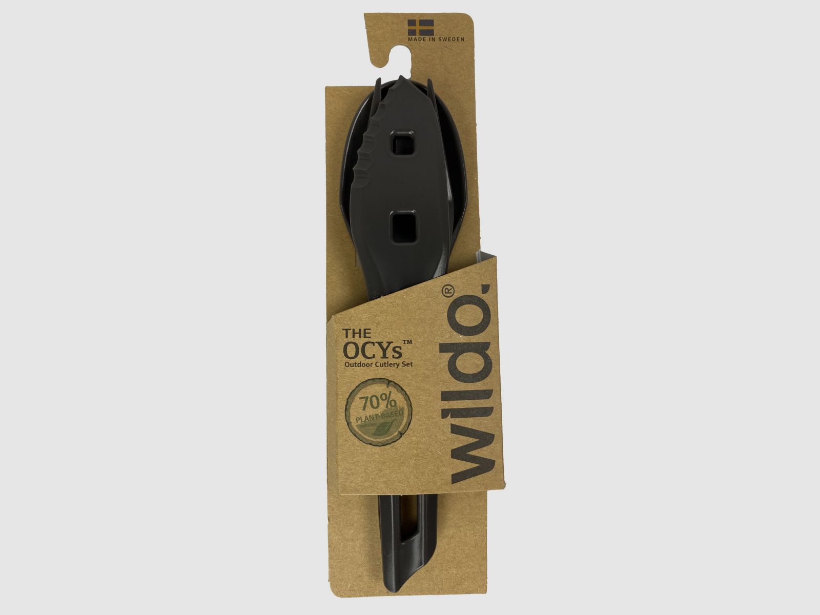 WILDO Campinggeschirr Cutlery Set Dark Grey