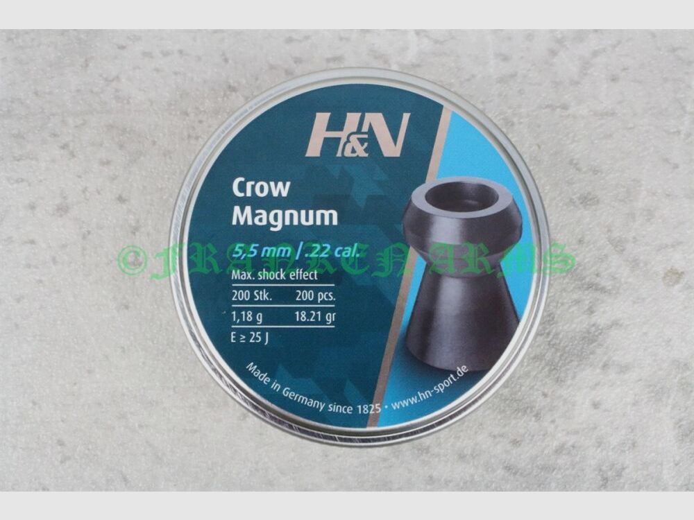 H&N Crow Magnum 5,5mm 200 sztuk ceny hurtowe