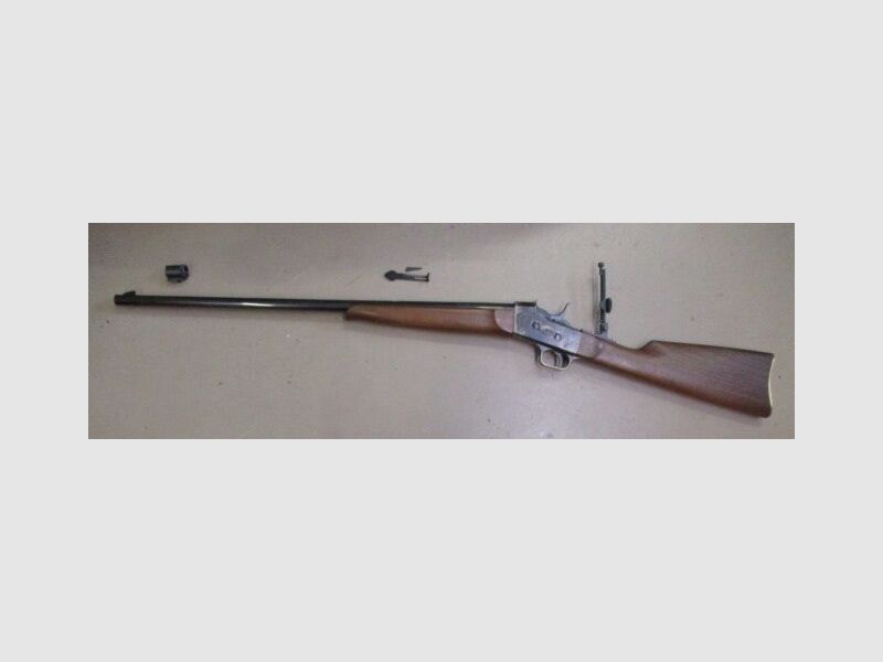 Karabin jednostrzałowy Pedersoli Rolling Block z celownikiem Long.-Range RB