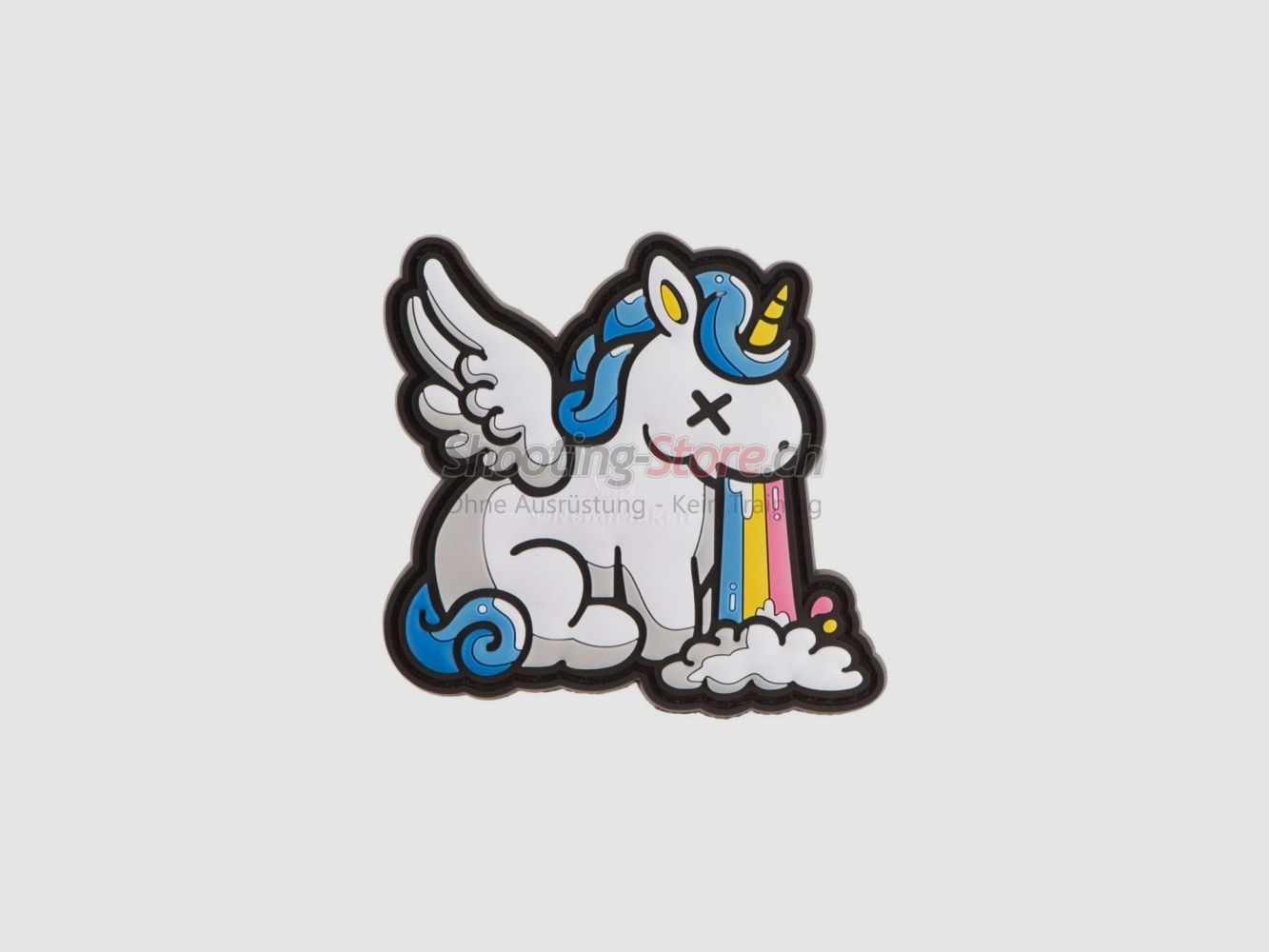 JTG Unicorn Not Drunk Rubber Patch Multicolor