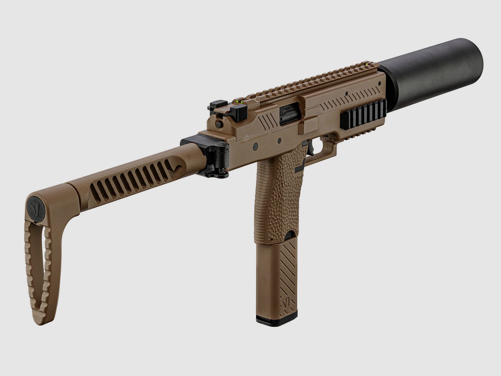 Replik Vorsk SMG VMP-1X mit Schalldämpfer - 0,95J, Bild 1 von 11