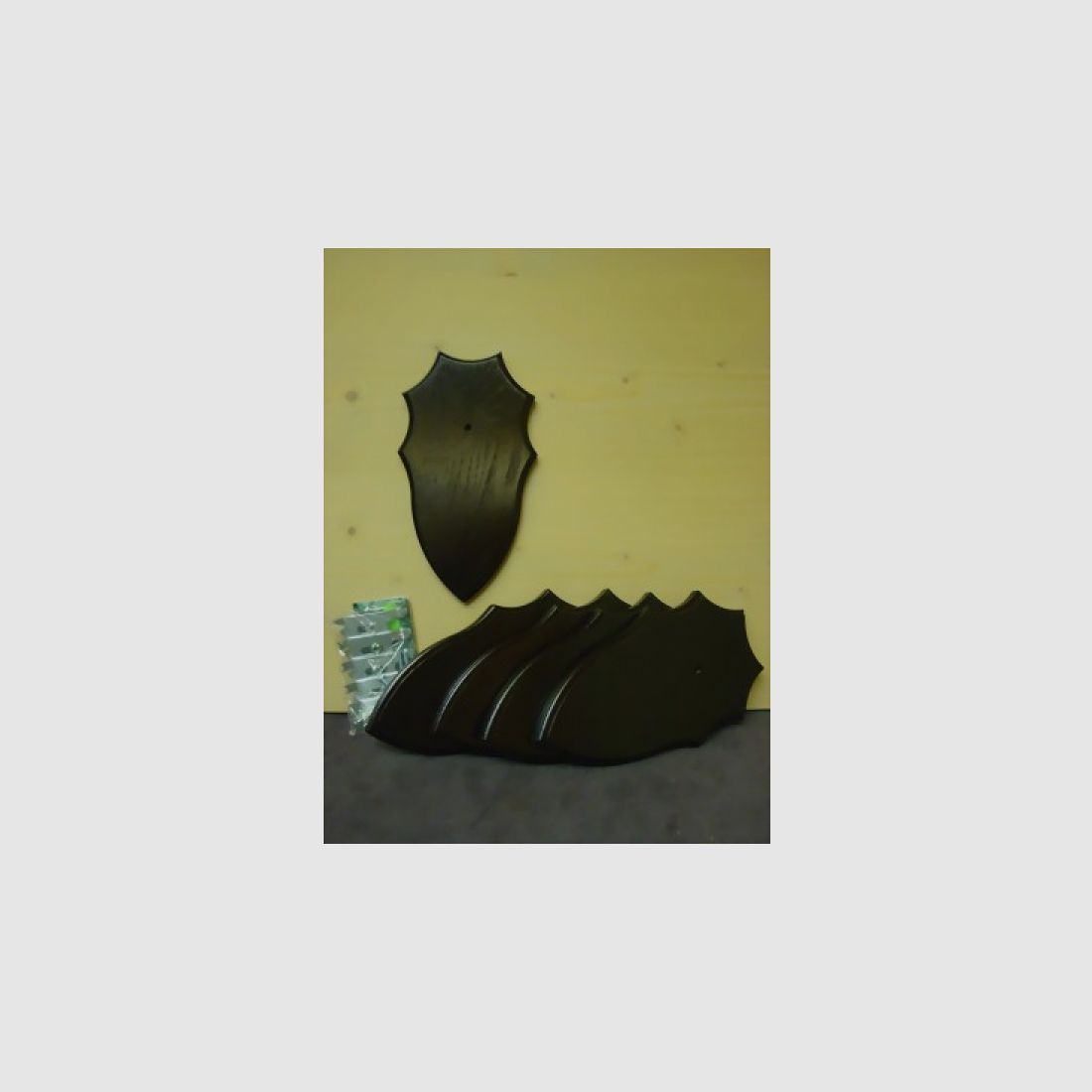 Bockbrett + soporte - puntiagudo/ovalado (paquete de 5)