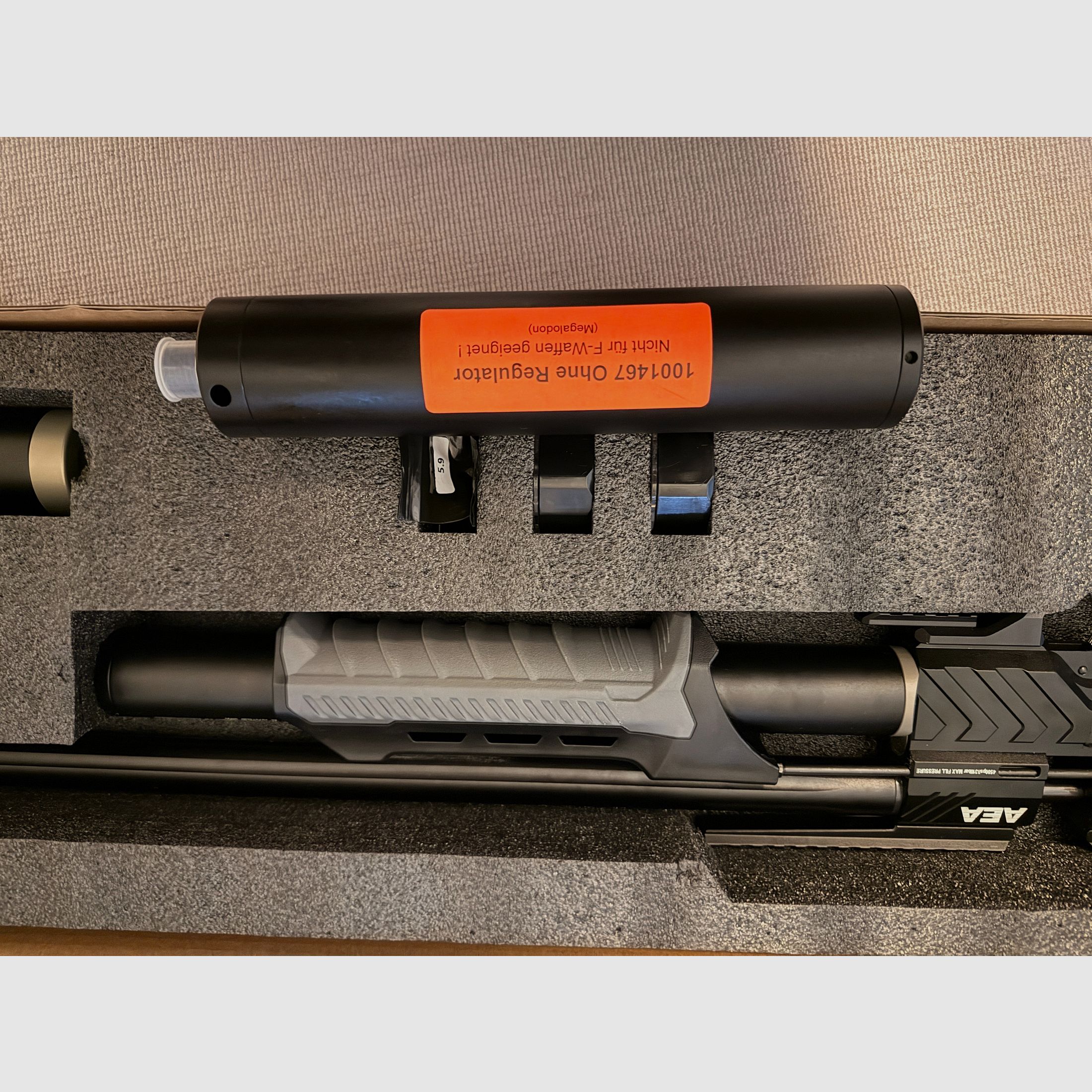 AEA Megalodon – Top Zustand + umfangreiches Zubehör