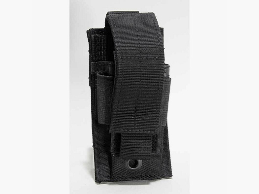 Weapon accessories magazine pouch for a double-row pistol magazine