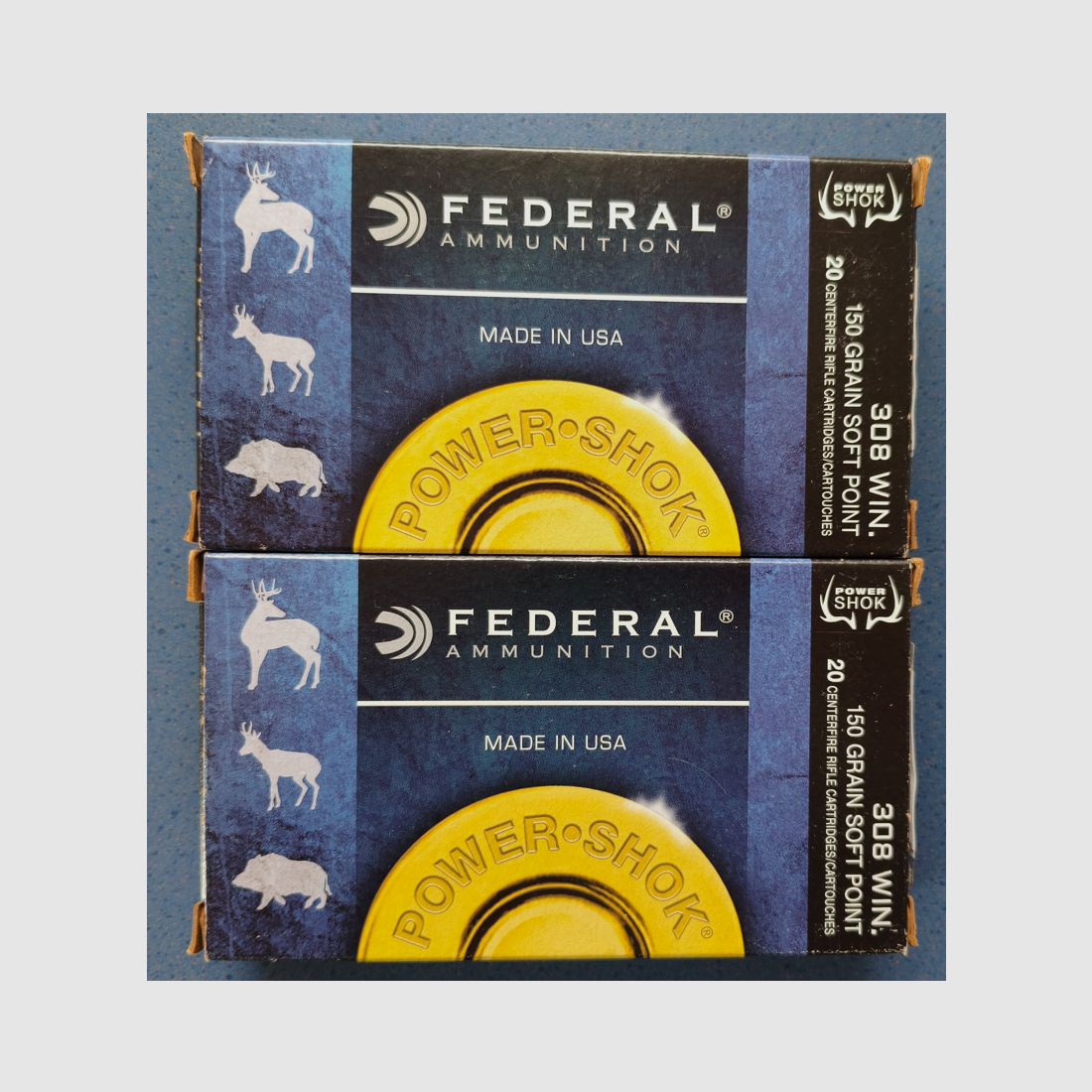 Federal Power Shok .308Win. 150 grain