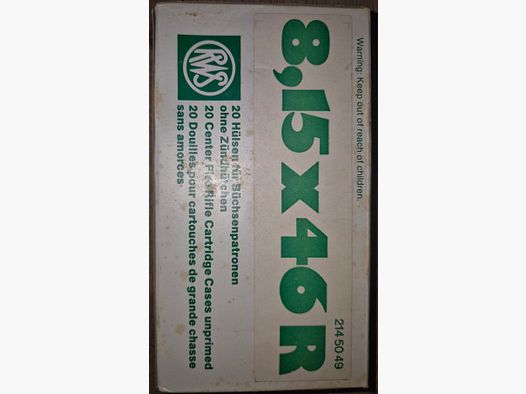Cases 8.15x46R RWS