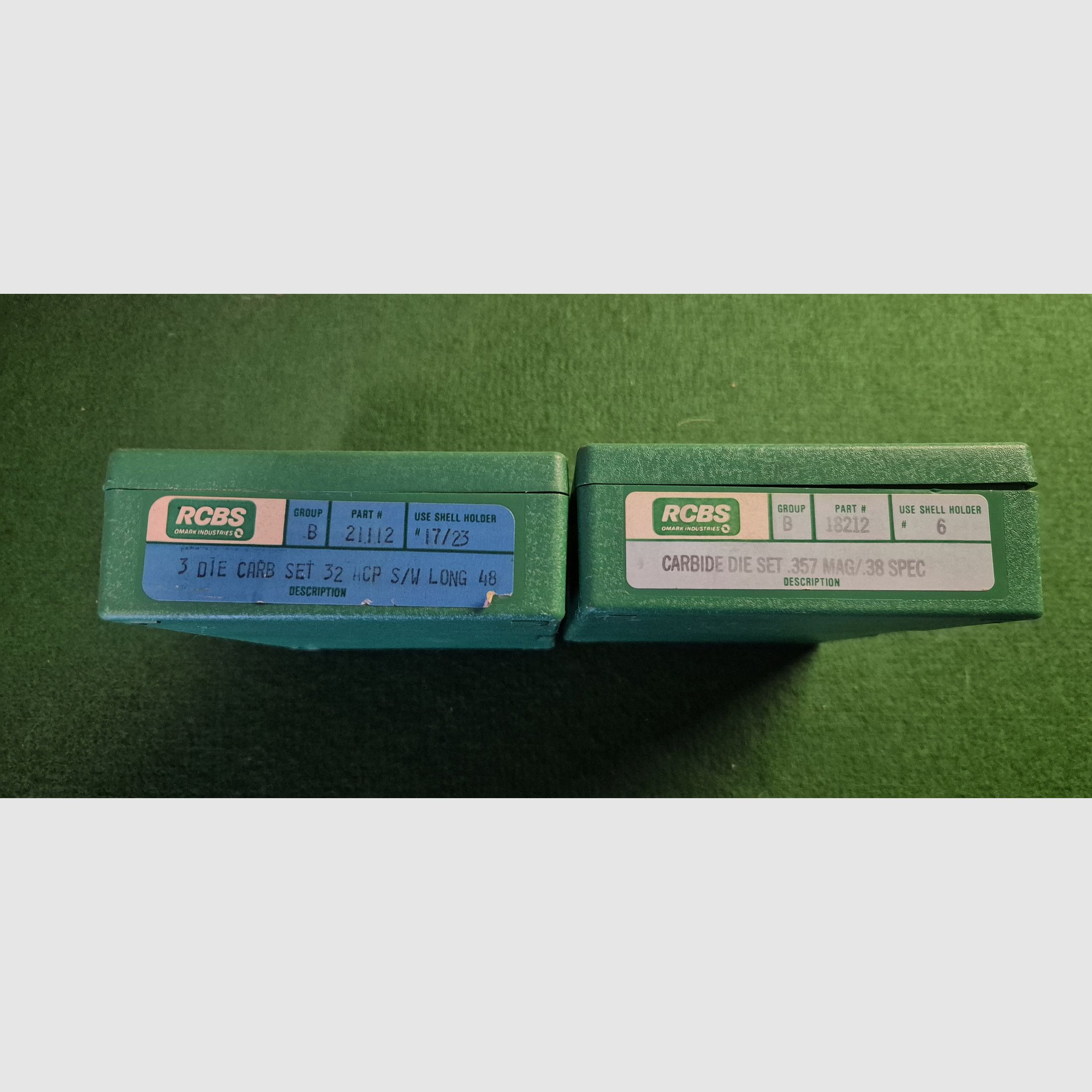 RCBS Ensemble de matrices .357 MAG / .38 SPEC / RCBS Ensemble de matrices 32 HCP S/W LONG 48