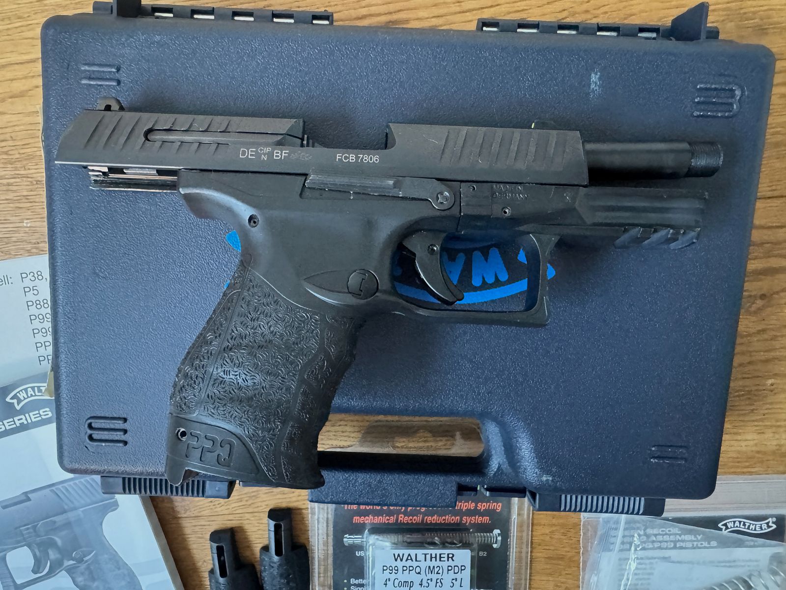 Walther PPQ M2 Navy SD 9mm Para 