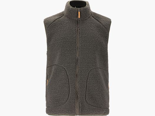 Whistler Pioneer Teddy Fleece Vest Men's Dark Green 3XL