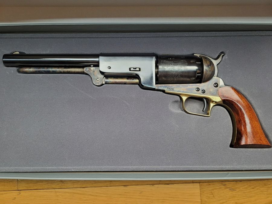 Superb Colt WALKER 1847 – Serie Signature de Colt – 3ª generación – en su estuche – rarísimo en Europa – la réplica más fiel y mejor que existe – Estado nuevo, imagen 4 de 33