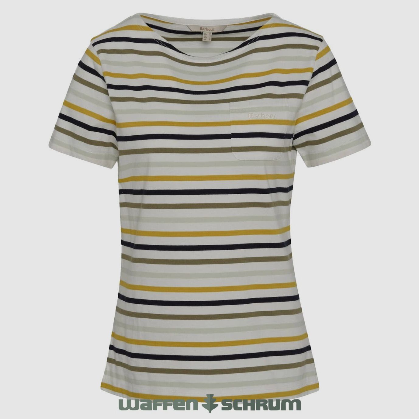 Barbour T-Shirt Bradley  Cloud Stripe