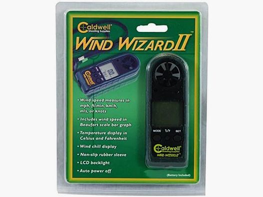 CALDWELL Wind Wizard II Anemometro per la misurazione del vento