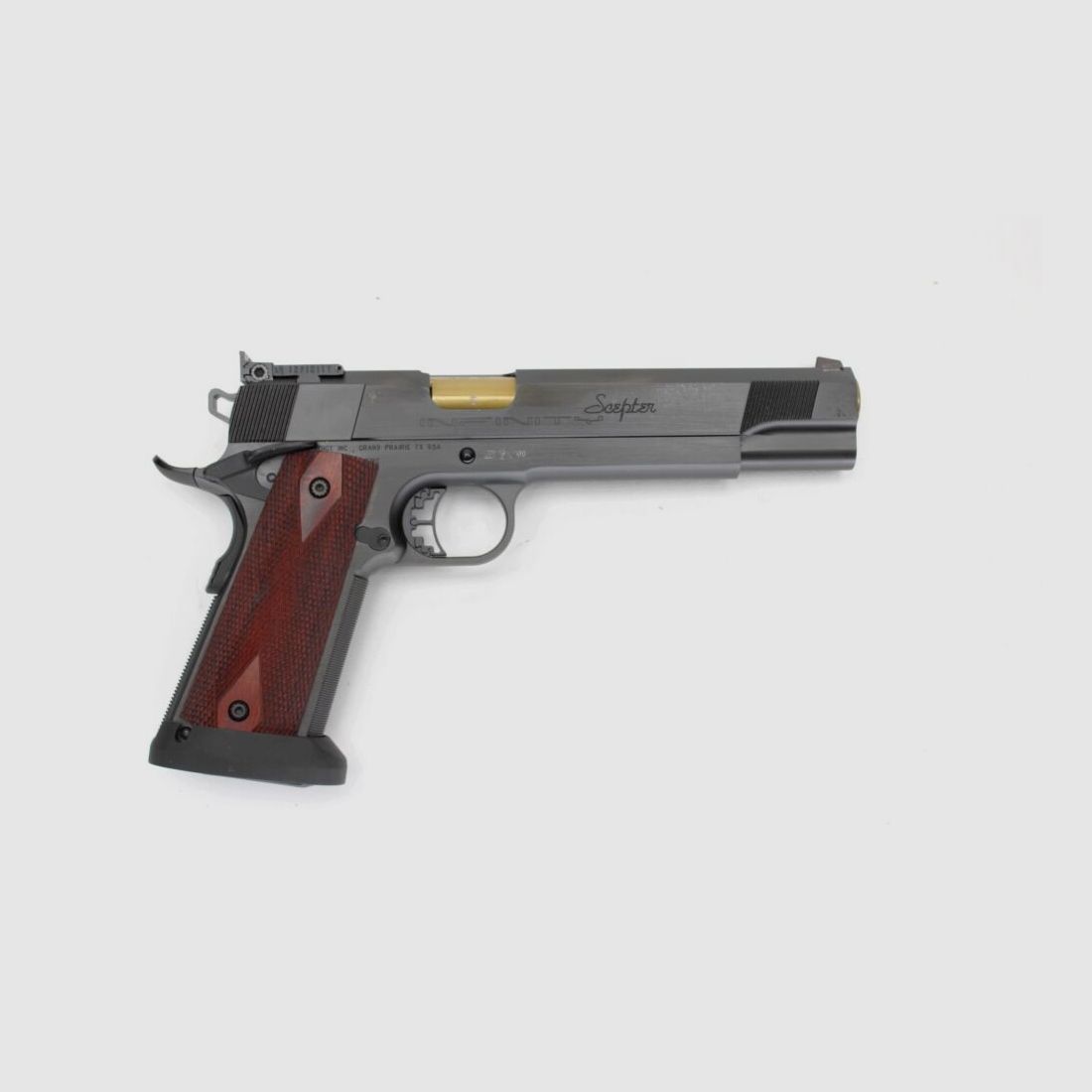 Pistole Infinity Scepter Kaliber .45ACP Infinity Ultimatch inkl Box #:15962 Pfandversteigerung 17.7.25