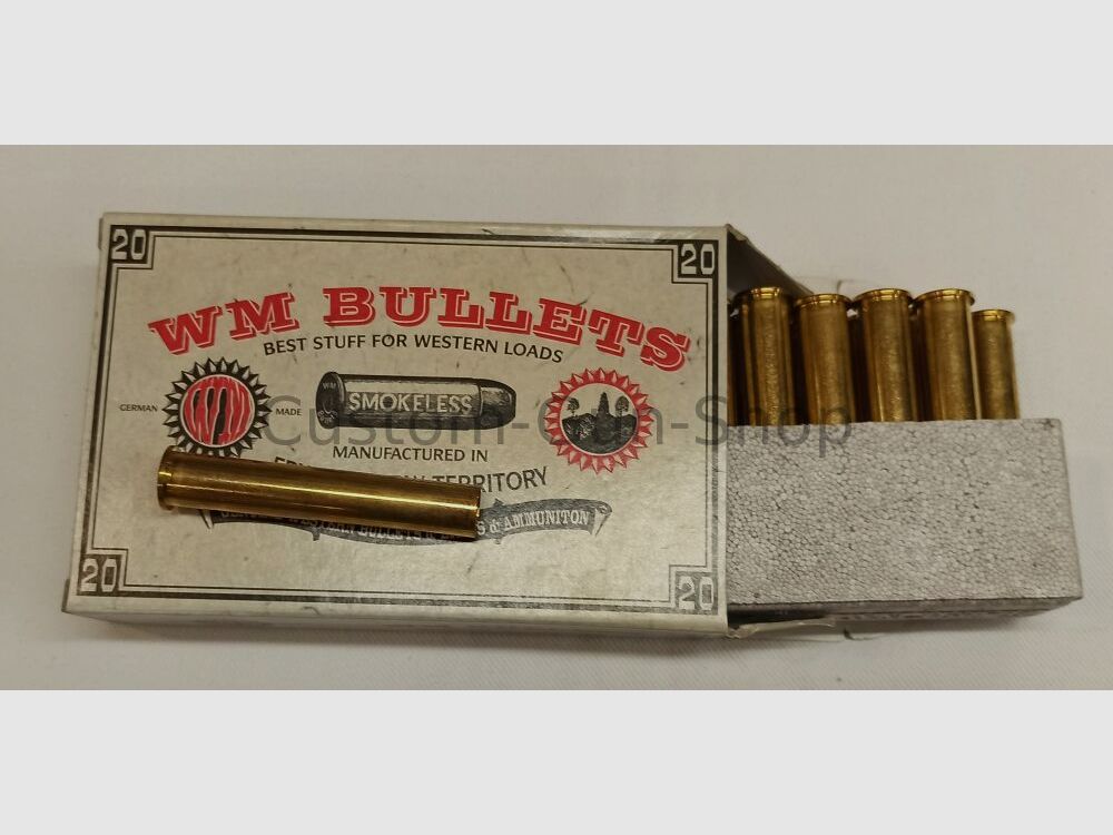 WM Bullets Hülsen Messing