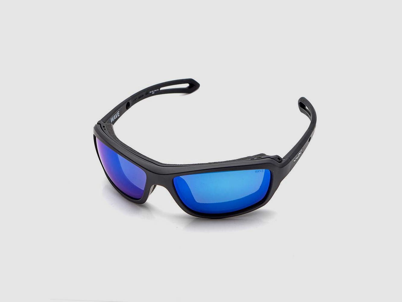 Wiley X CCWAV10 WAVE Captivate Specchio blu Montatura nera opaca, immagine 3 di 3