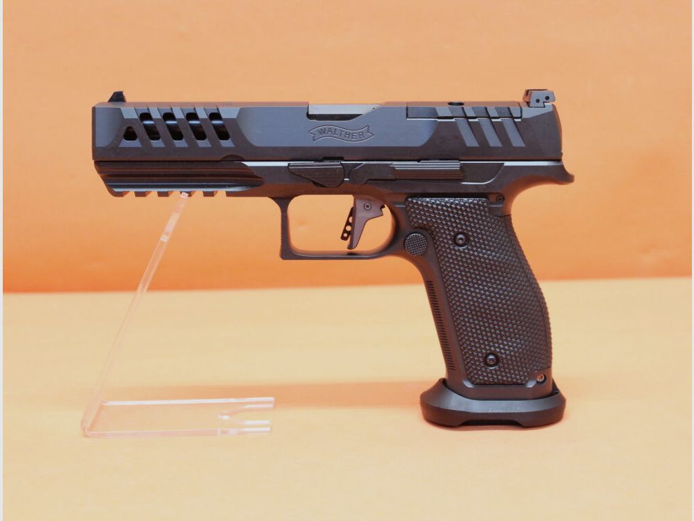 Walther Ha.Pistole 9mmLuger Walther PDP Steel Frame Match Full Size 5" Polygonlauf/ Optics Ready SF