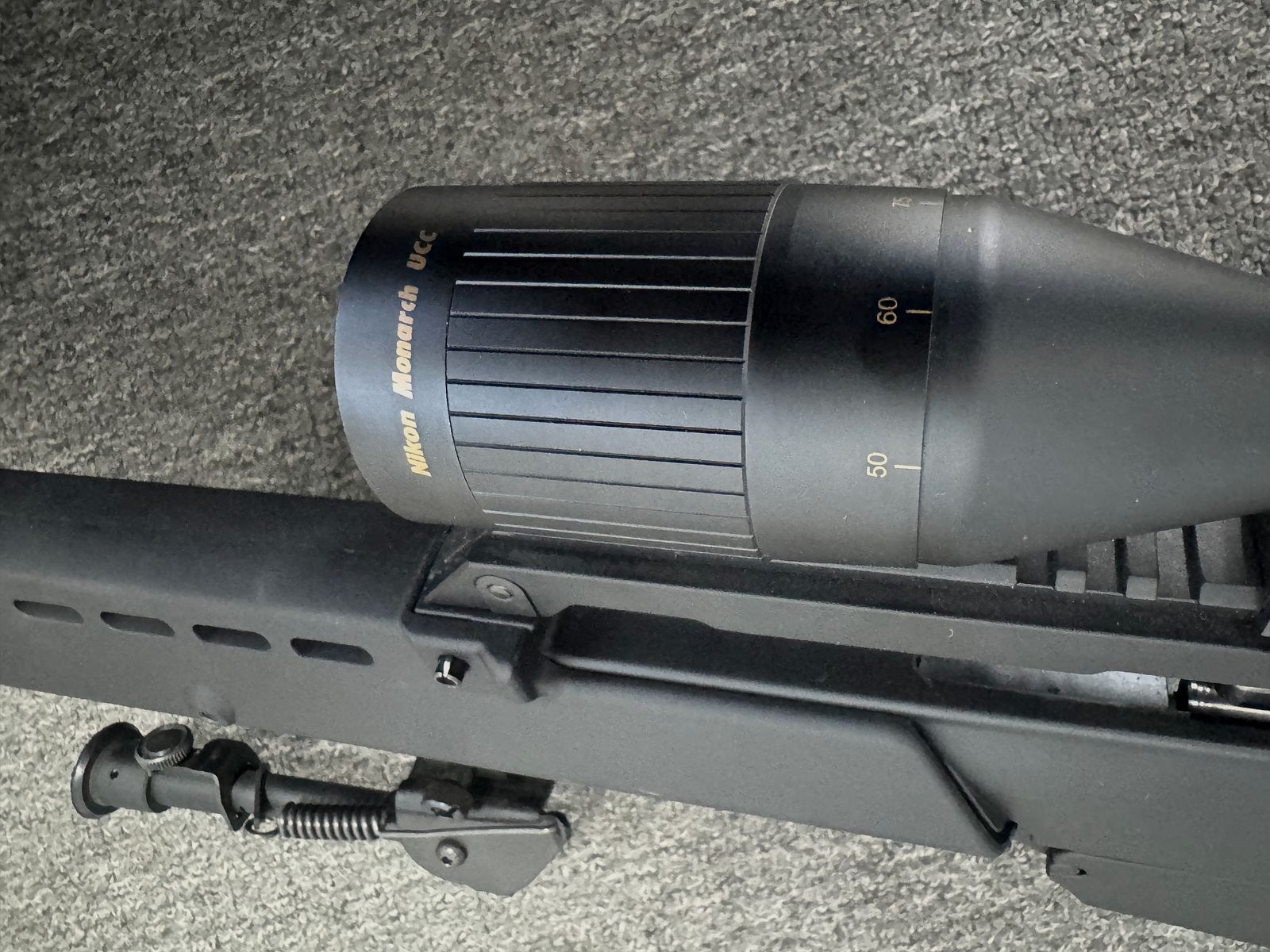 Heckler & Koch SL8 .223 z Nikon Monarch 5,5-16,5x44