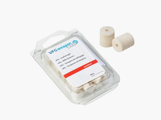 VFG 331952 cal. 6,5 mm Laufreiniger für Büchsen Comfort 50 Stück