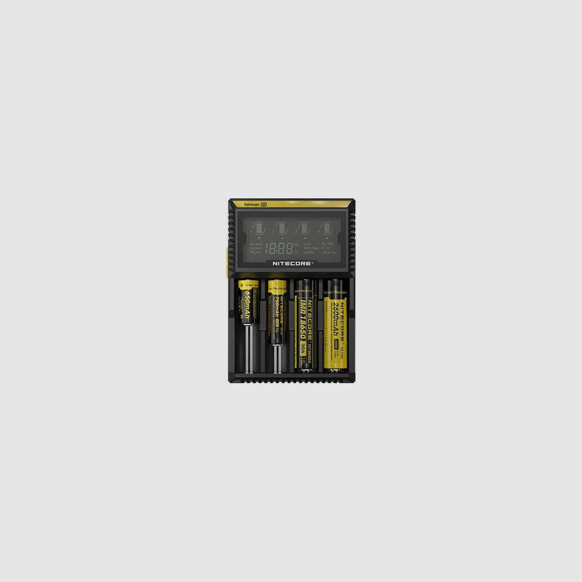 Ladegeräte Digicharger 4 Nitecore