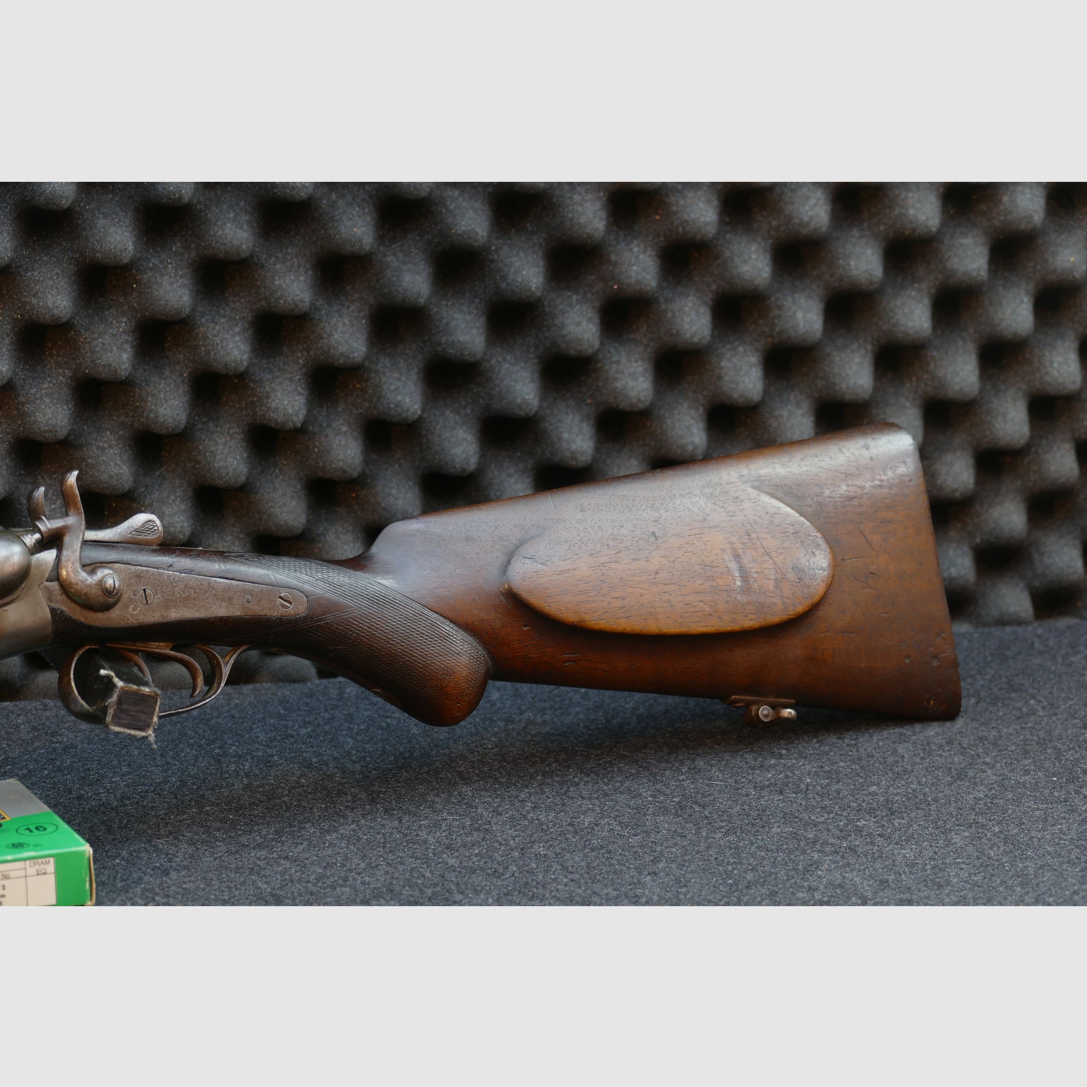 Fusil de chasse belge à double canon Clement Liège, calibre 16/65