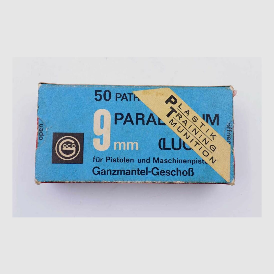 Geco - Fürth Pistol ammunition 9mm Luger/Parabellum/9x19