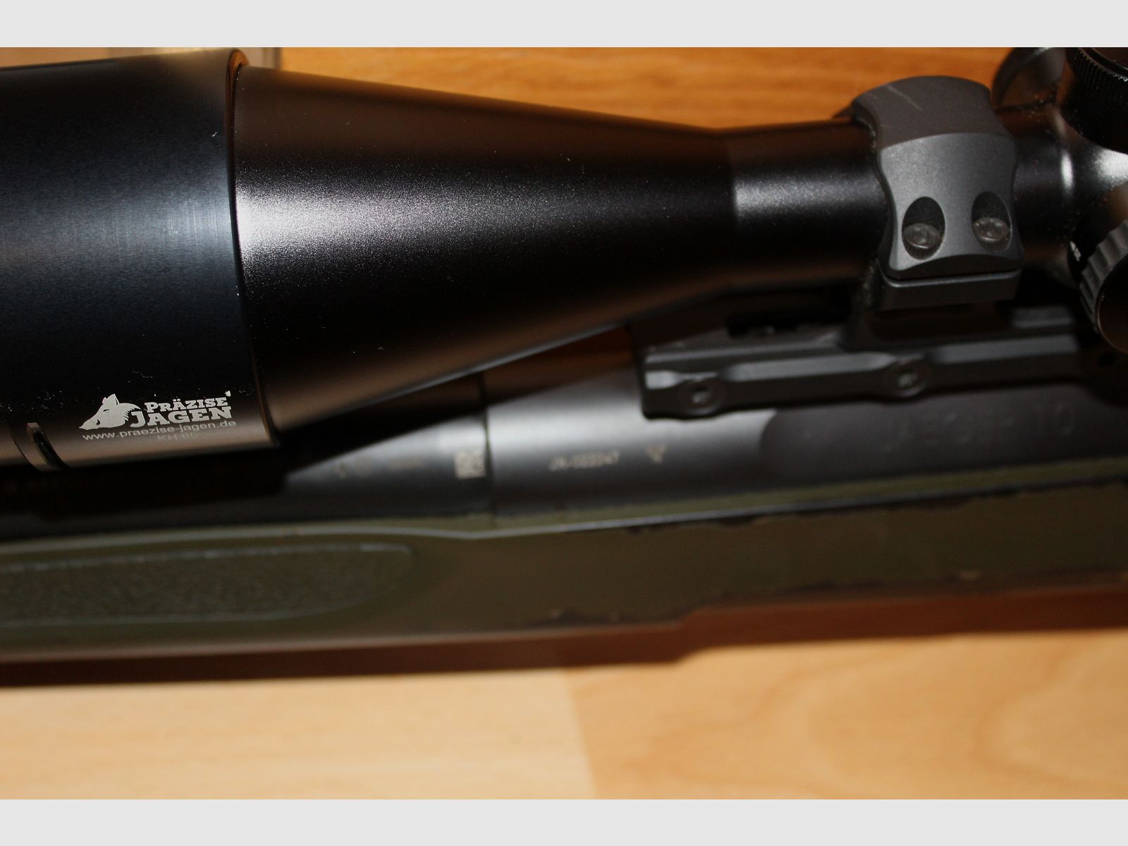 Haenel Jäger 10  8x57IS Komplettpaket. mit ZF DDOptic/Montage  Wärmebild und Schalldämpfer